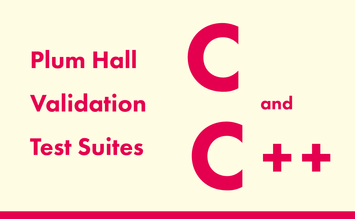 Plum Hall测试套件